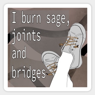 Burn sage Sticker